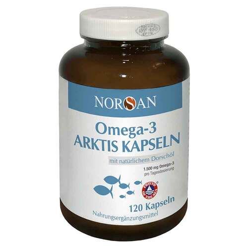 Norsan Omega-3 Arktis Kapseln 北極鱈魚魚油膠囊 120St
