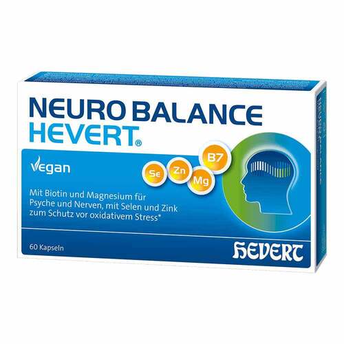 Hevert Neurobalance Kapseln Mood Relief Capsules (60 capsules) 