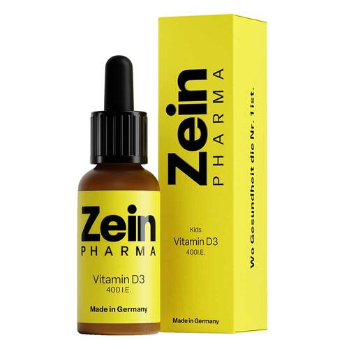 贊法瑪 ZeinPharma 兒童維生素 D3 滴劑 400 I.E. 10 ml - MunichStars