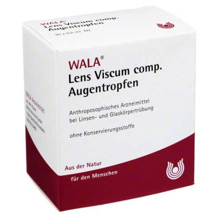 Wala Cataract Eye Drops Lens Viscum Comp. Augentropfen (30x0.5ml)
