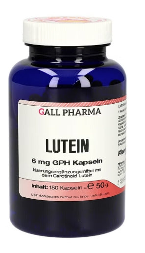 Lutein 6 mg 180 capsules