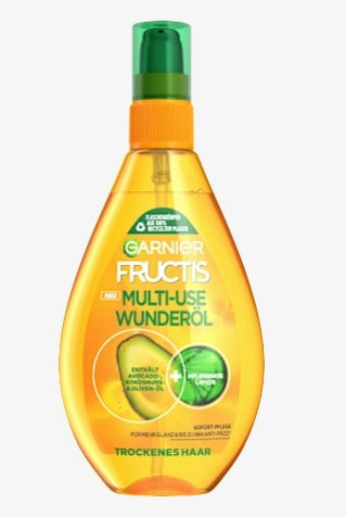 德國卡尼爾 GARNIER FRUCTIS 防高溫吹燙柔順理髮油 150ml
