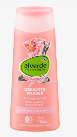 alverde NATURKOSMETIK Gesichtswasser Wildrose 野玫瑰臉部爽膚水 200 ml