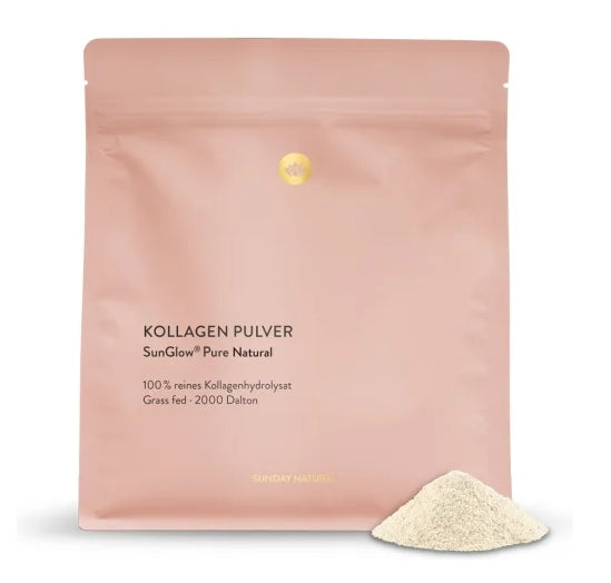Sunday natural SunGlow® Pure 草飼牛膠原蛋白胜肽粉 450g