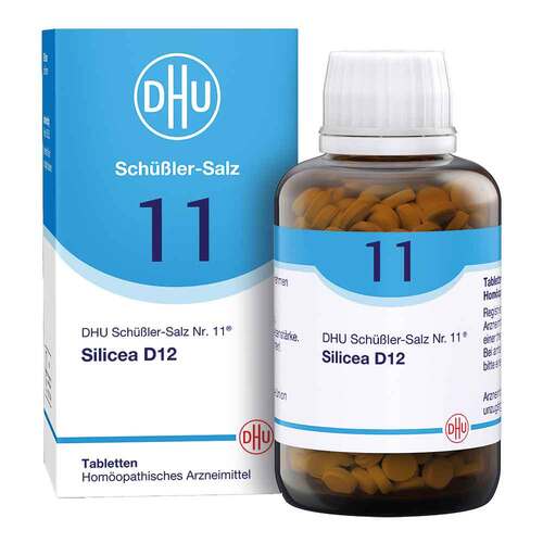 DHU Schüßler-Salz 鹽 Nr. 11 Silicea D 12 Tabletten, 900粒 - MunichStars