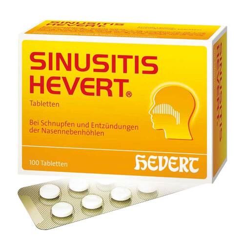 Hevert Sinusitis Tabletten 鼻竇炎片劑 100 Stk.