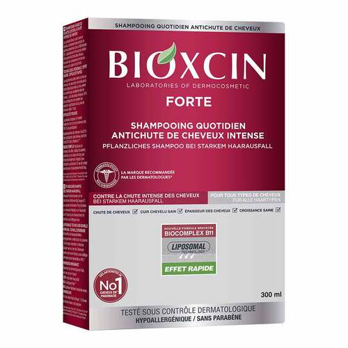 Bioxcin Forte Shampoo gegen intensiven Haarausfall 強效防脫髮洗髮精 300 ml
