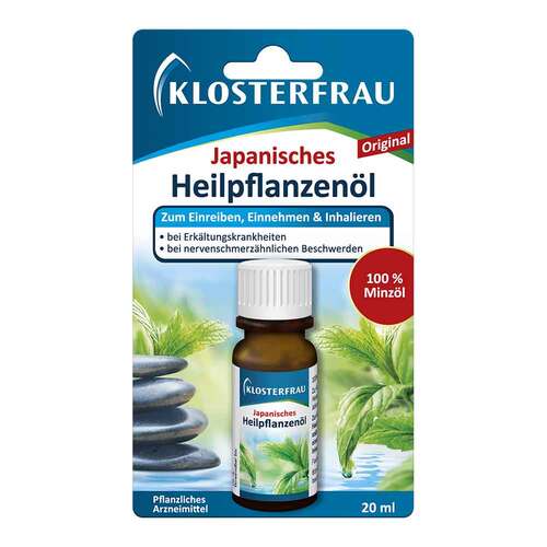 Klosterfrau Japanisches Heilpflanzenöl 日本薄荷油 20ml - MunichStars