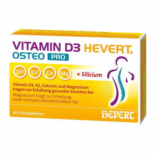 Hevert 菲德 Vitamin D3 Osteo Pro Filmtabletten 維他命D3 薄膜衣片60入