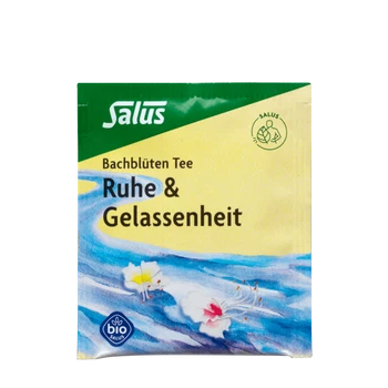 Salus Bachblüten Tee Ruhe &amp; Gelassenheit 巴赫花精茶系列- 平靜和祥和15入 - MunichStars