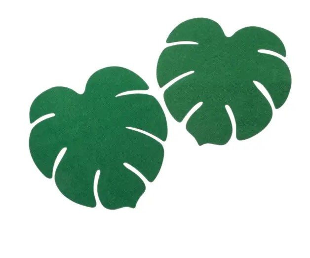 [禮物]餐墊套裝，2個。 樹葉