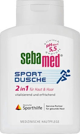 施巴 Sportdusche 2 in 1 運動沐浴乳 適用於皮膚和頭髮 200毫升