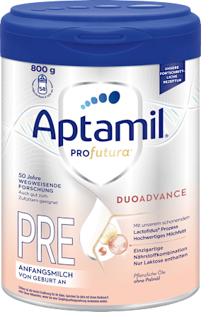 German original/German direct delivery Aptamil Profutura Love his beauty platinum milk powder Pre/1/2 stage 1 can 800 grams