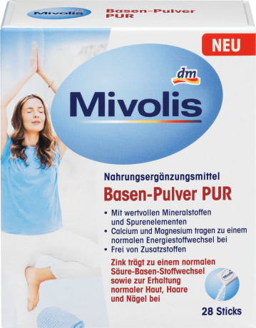 Mivolis Basen-Pulver PUR, 28 Sticks, 72,8 g 鹼性PUR粉末 28包
