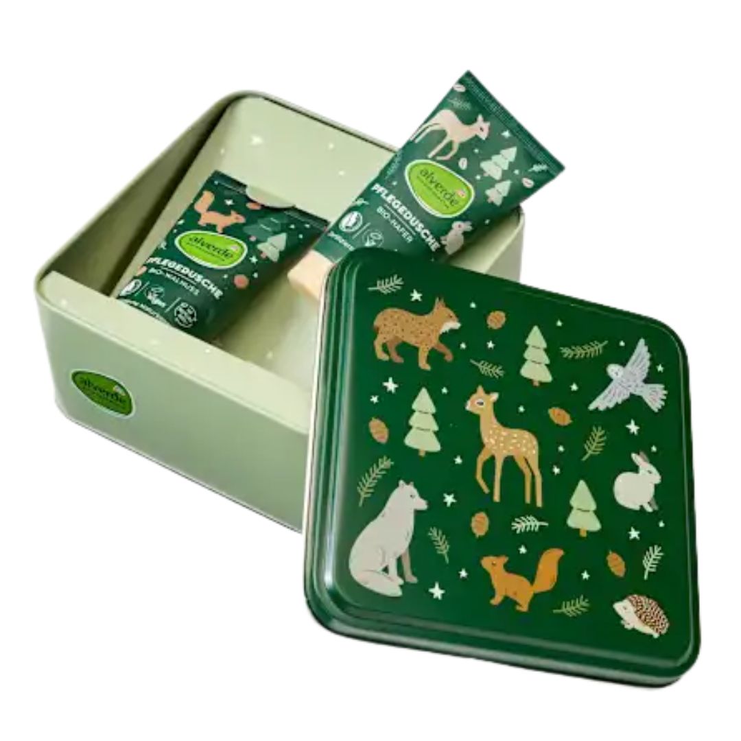 alverde NATURKOSMETIK 「森林之樂」沐浴露禮盒