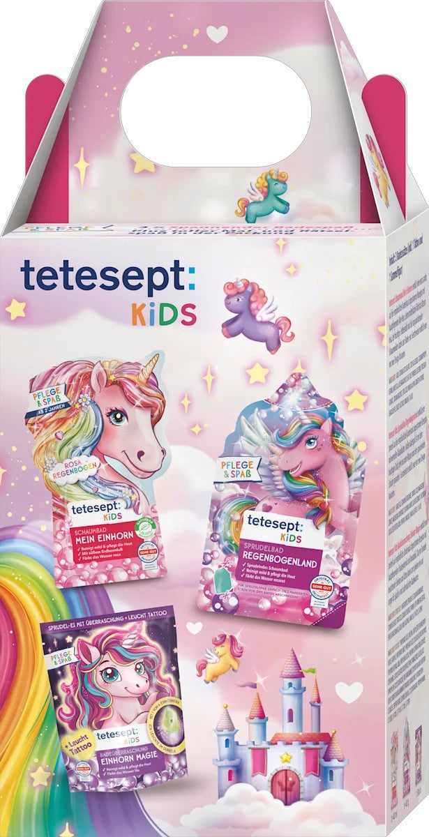 tetesept Unicorn 獨角獸禮品套裝三件組 Geschenkset Einhorn