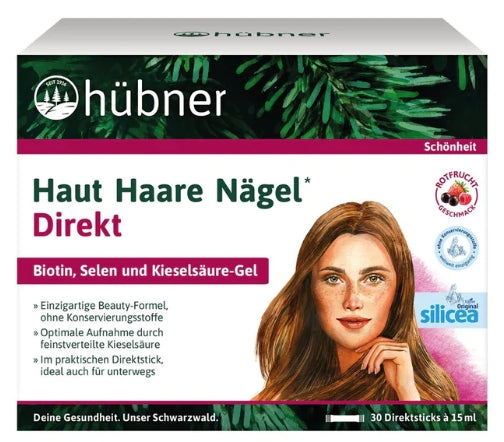 Hübner 好博納 紅色水果生物素 Original silicea® DIRECT Rotfrucht 30入