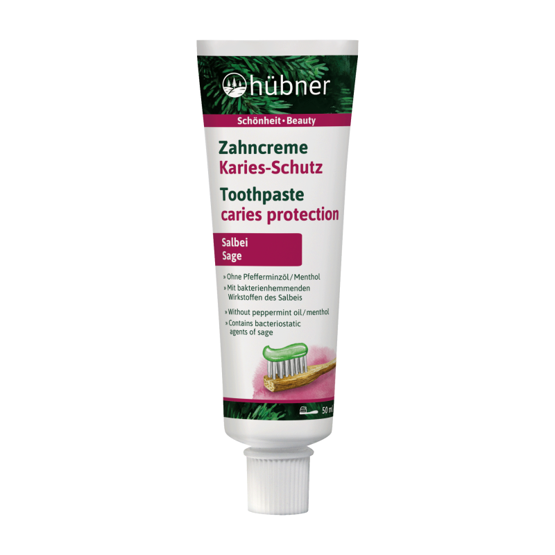 Hübner Zahncreme Karies-Schutz Sweet Sage Toothpaste 50ml