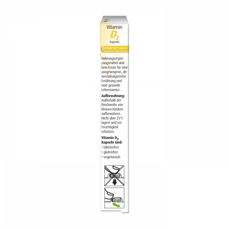 Hübner Vitamin D3 Kapseln 30 capsules