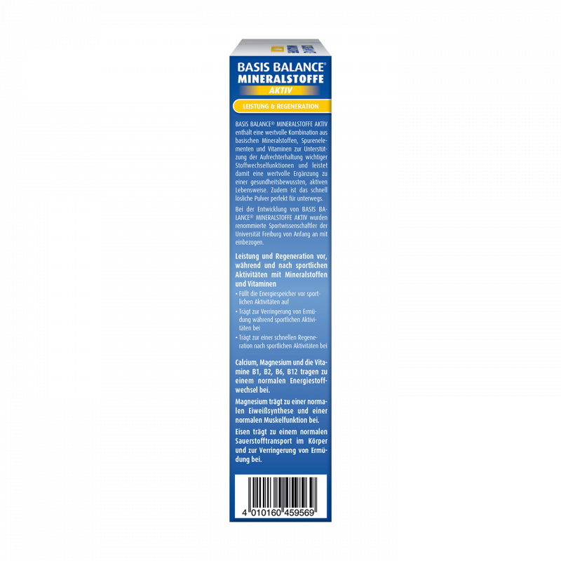 Hübner Basis balance® mineralsonffe activ 250g