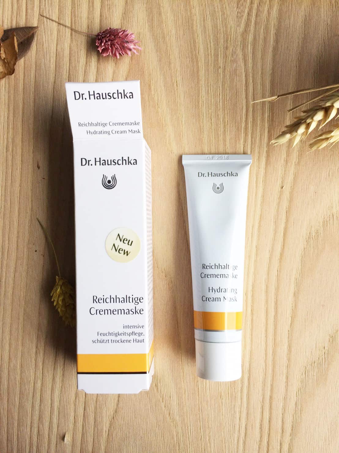 Dr.Hauschka German family deep moisturizing mask 30ml Hydrating Cream Mask/The most convenient and easy to use mask