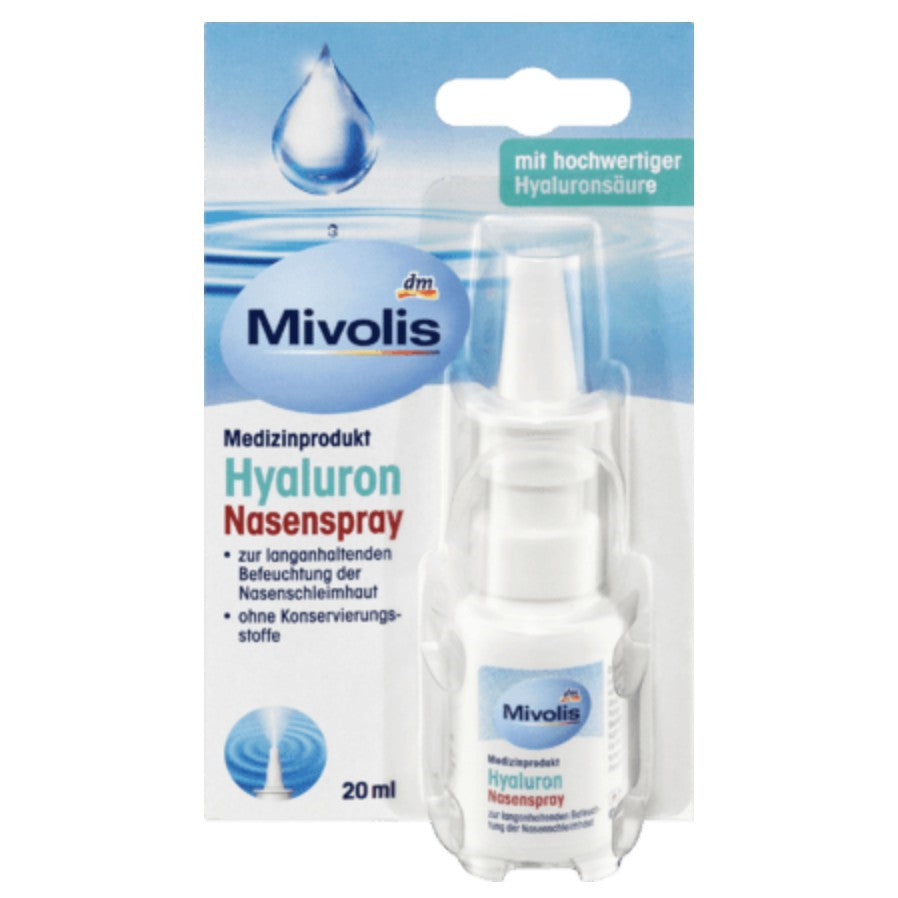 Mivolis Hyaluron Nasenspray, 20 ml 玻尿酸保濕舒鼻噴霧 20ml