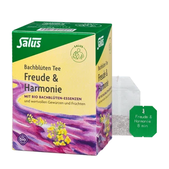 Salus Bachblüten Tee Freude &amp;amp; Harmonie Früchte-Gewürztee Bach Flower Essence Tea Series - Organic Joy Harmony Fruit Herbal Tea 15pcs
