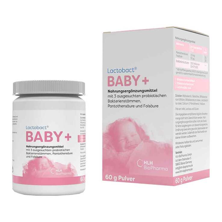 萊德寶 幼兒益生菌粉 HLH Lactobact Baby Pulver (60 g) 0-8歲可吃 - MunichStars