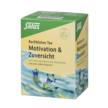 Salus Bachblüten Tee Motivation &amp; Zuversicht 巴赫花精茶系列-動力和信心15入 - MunichStars