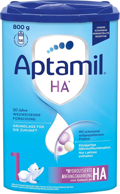 Aptamil HA Pre, 1, 2段 – 德國免敏奶粉 愛他美 800g
