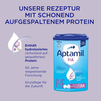 Aptamil HA Pre, 1, 2段 – 德國免敏奶粉 愛他美 800g