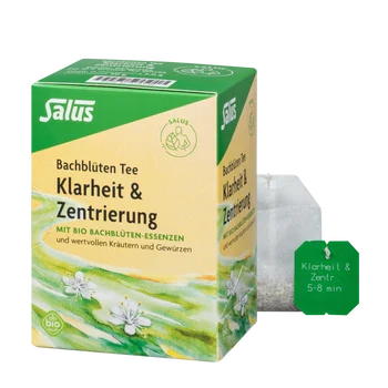 Salus Bachblüten Tee Klarheit & Zentrierung 巴赫花精茶系列-清醒和專注15入