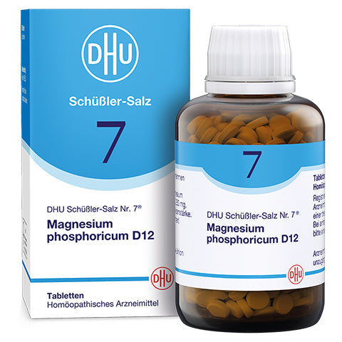 DHU Biochemie 7磷酸鎂 Magnesium Phosphoricum D 12 Tabletten 900 Stk. - MunichStars