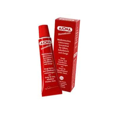 German AJONA anti-inflammatory natural antibacterial toothpaste 25ml