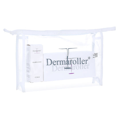 Dermaroller Home Facial Massage Roller with Disinfectant Homecare Without Bag *Highly Recommended***