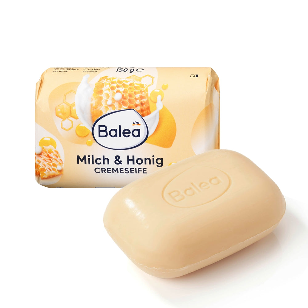德國Balea蜂蜜牛奶潔膚皂150g - 有中文標示