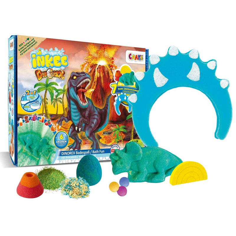 CRAZE INKEE - Dino Gift Box 儿童 恐龙沐浴礼盒 *1件