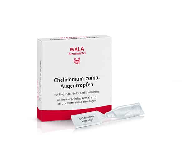 Wala Chelidonium Eye Drops - For Dry Eyes (Natural Formula Without Preservatives) Portable Version Chelidonium 30pcs/0.5ml