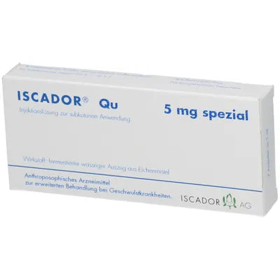 Weleda Iscador QU 5 mg spezial Ampullen (7 x 1 ml)