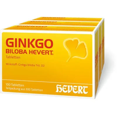 菲德 Hevert Ginkgo Biloba Hevert 銀杏順勢療法口含錠 300 粒