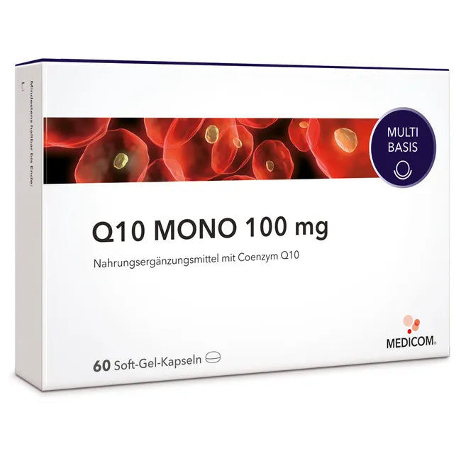 Medicom Q10軟膠囊 Mono 100 mg Weichkapseln 60 Stk. - MunichStars