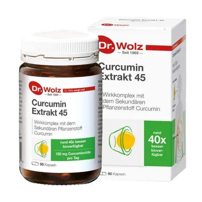 伍茲博士 Dr. Wolz 薑黃素萃取物 45 粒 - MunichStars