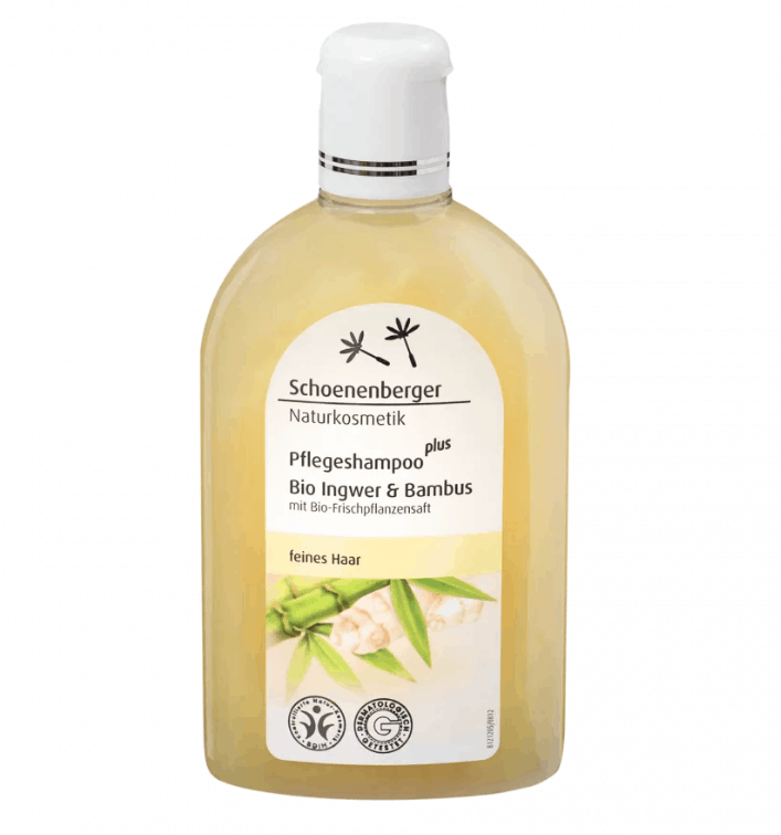 德國schoenenberge 生薑生髮Ingwer &amp; Bambus洗髮精 250ml (預防脫髮) - MunichStars
