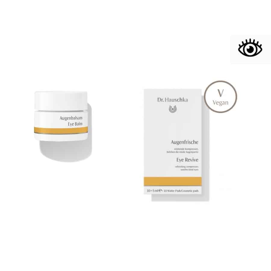 [Eye Revive Set 1] Dr.Hauschka German Family Eye Revive + Moisturizing Eye Cream 10ml Eye Balm