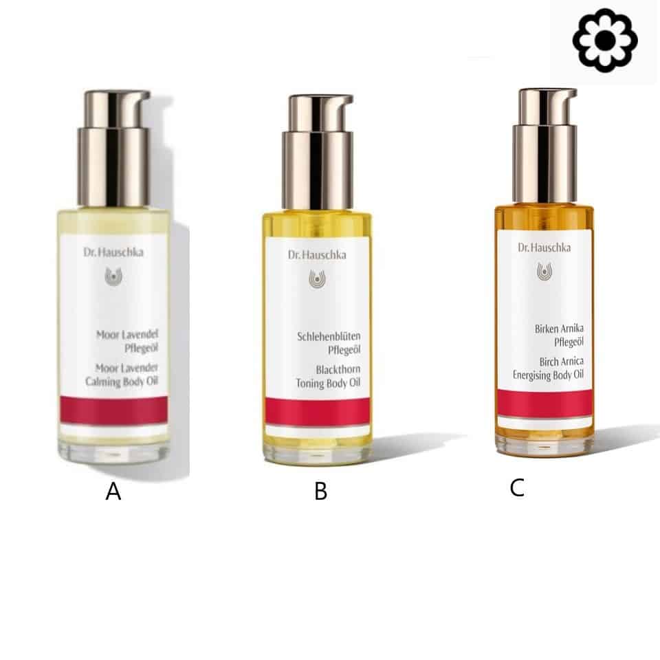 [Flower Essence Series 02] DR. HAUSCHKA German Flower Essence Skin Care Body Oil