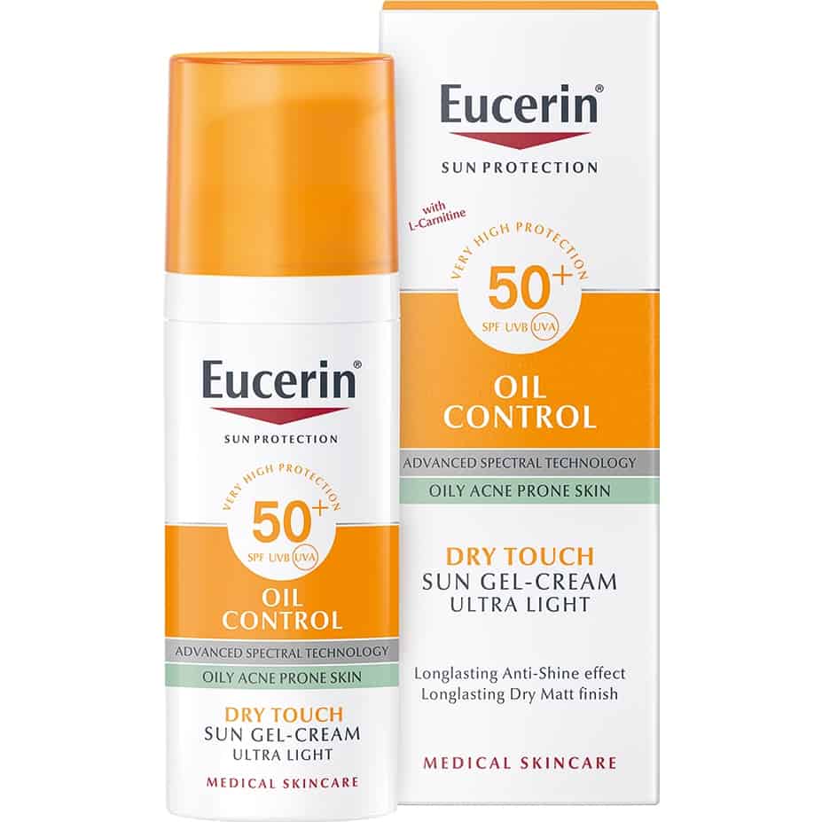 德國Eucerin 優色林控油防曬霜 50SPF 50ml
