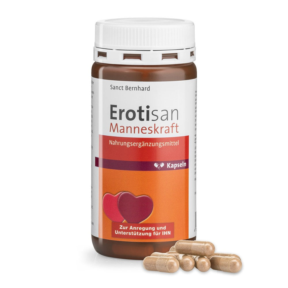 Sanct bernhard Herbal Home Support Male Vitality Erotisan 120 Capsules