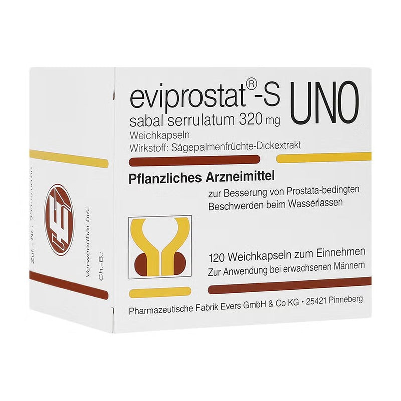 Eviprostat S Sab 男性鋸棕櫚膠囊 120粒 - MunichStars