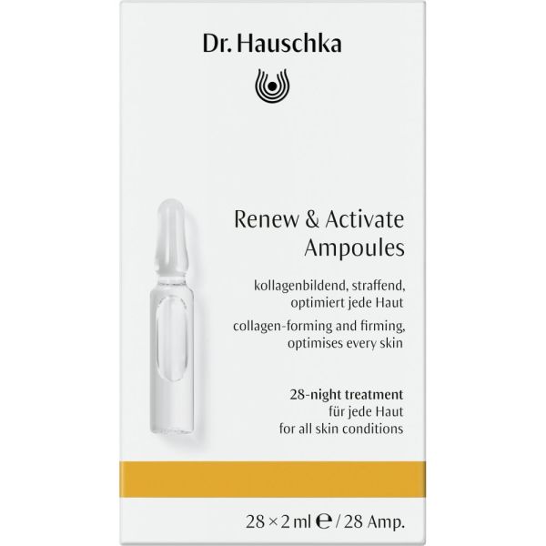 德國世家 Dr. Hauschka Renew and Activate Ampoules 28 天煥活再生夜間安瓶療程 - MunichStars