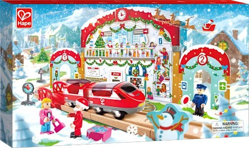Hape 2025降臨節日曆火車總站 *1 個